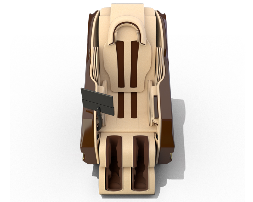 medical breakthrough 7plus massage chair brown - 3