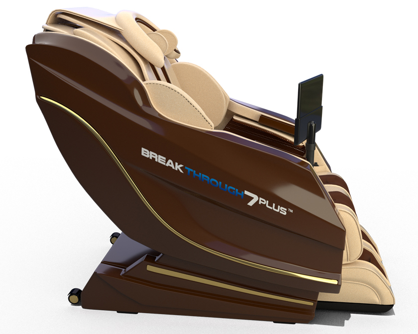 medical breakthrough 7plus massage chair brown - 4
