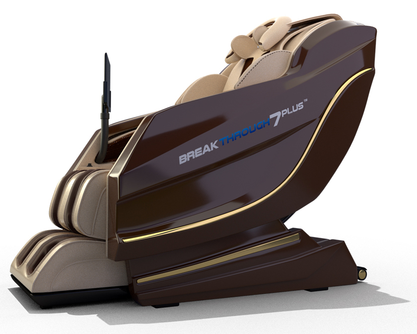medical breakthrough 7plus massage chair brown - 5