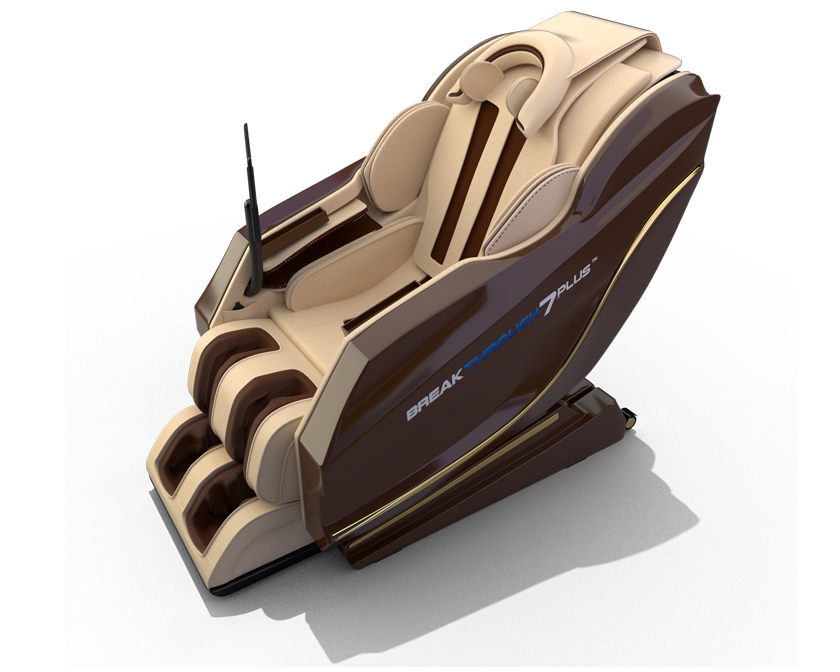 medical breakthrough 7plus massage chair brown - 6